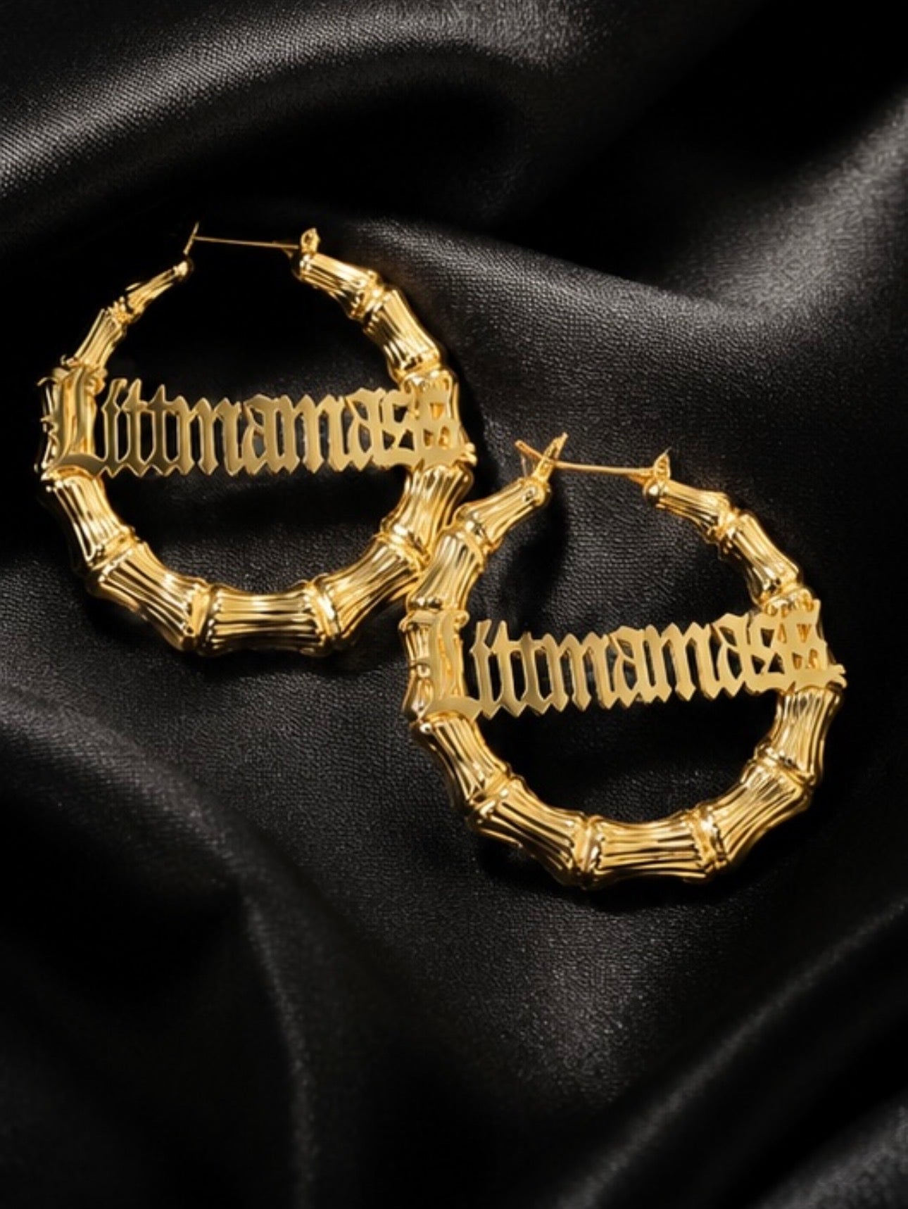 Custom Bamboo Earrings